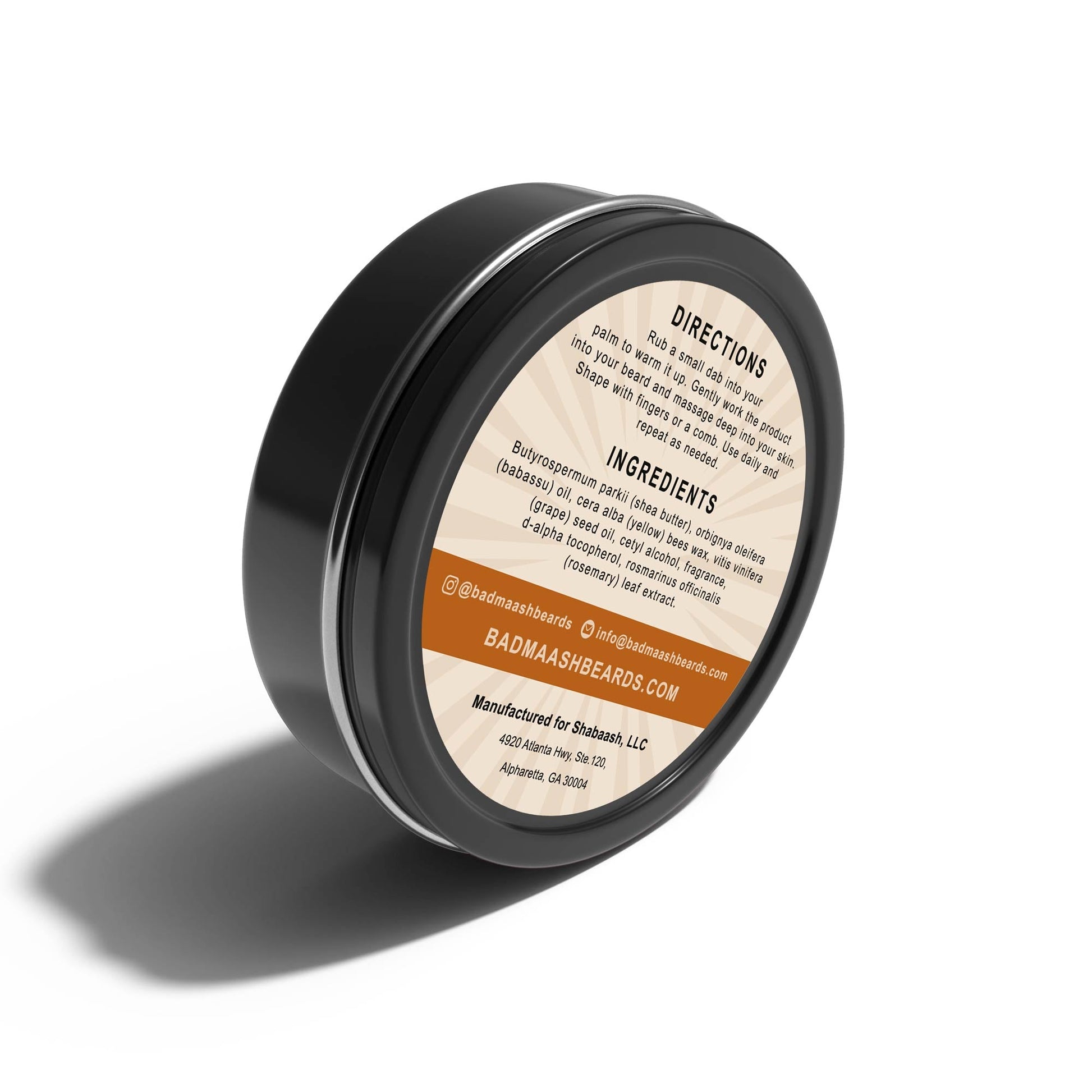 Smokin Cedar Beard Butter (2oz) - Badmaash Beards - Beard Butter