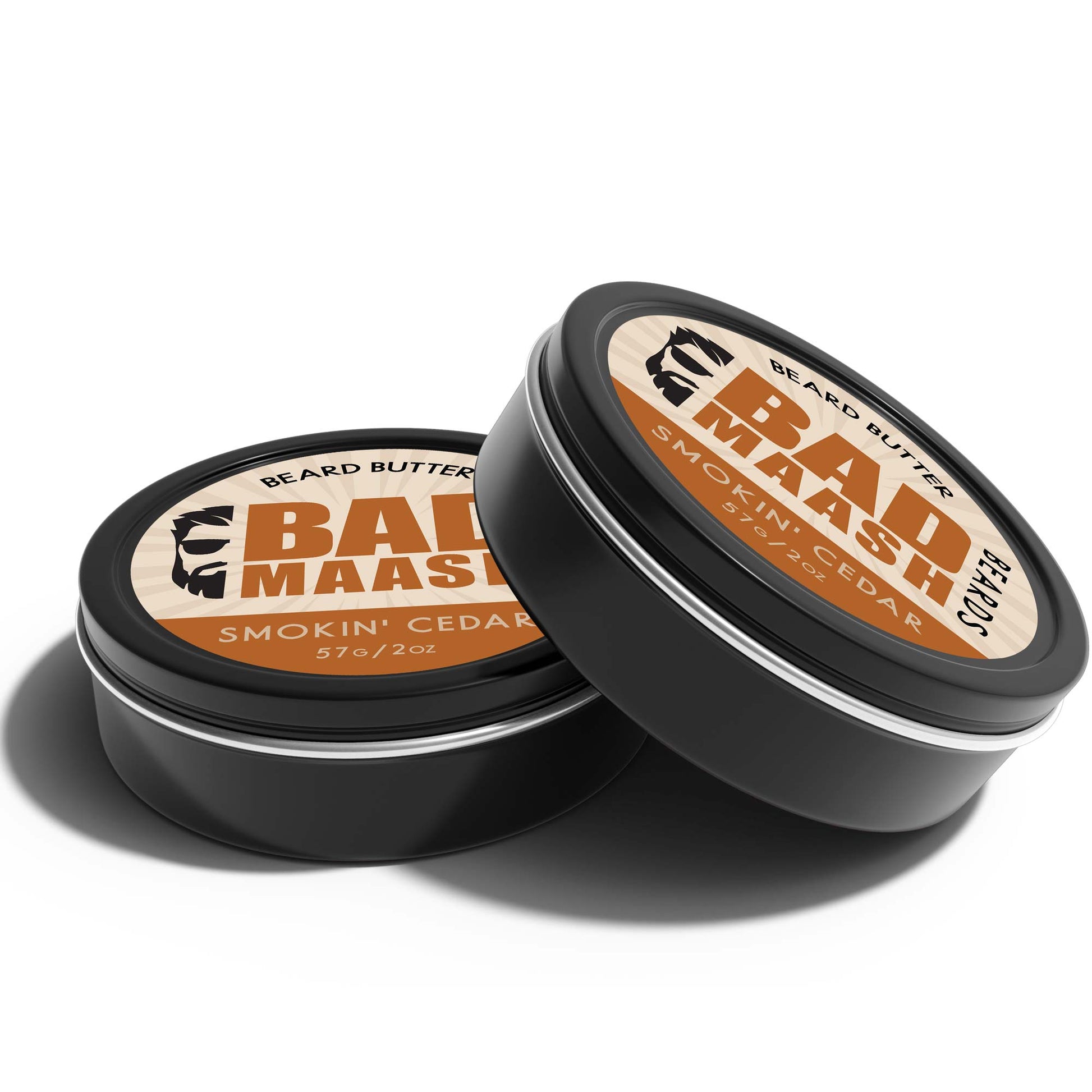 Smokin Cedar Beard Butter (2oz) - Badmaash Beards - Beard Butter