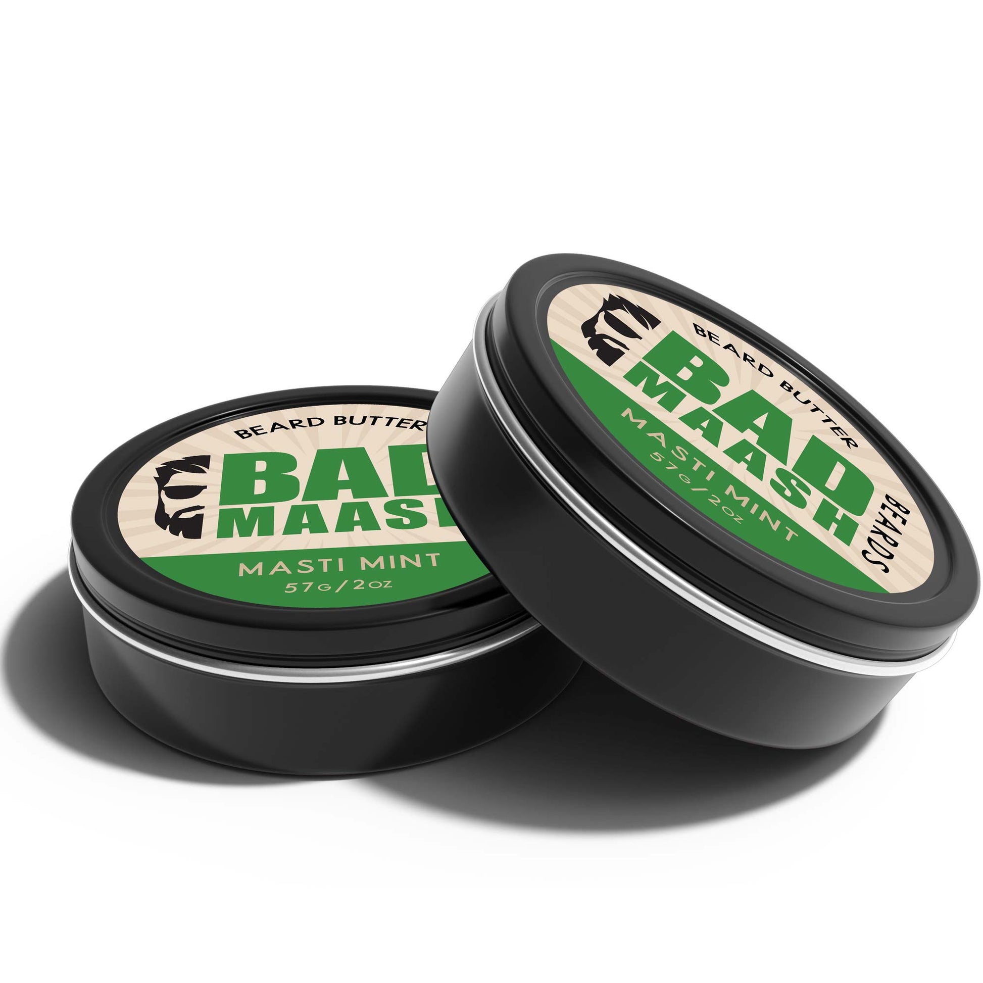 Masti Mint Beard Butter (2oz) - Badmaash Beards - Beard Butter