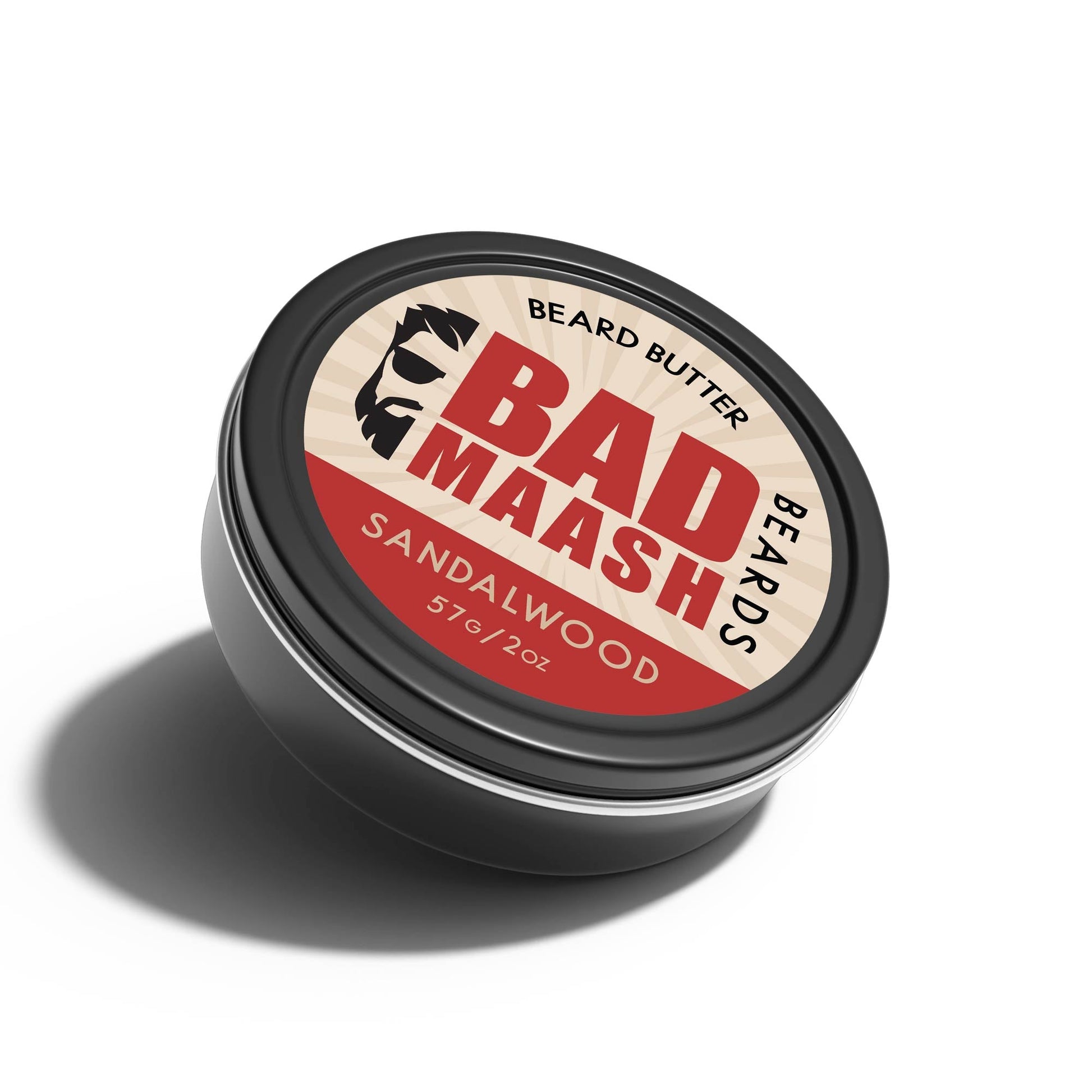 Sandalwood Beard Butter (2oz) - Badmaash Beards - Beard Butter